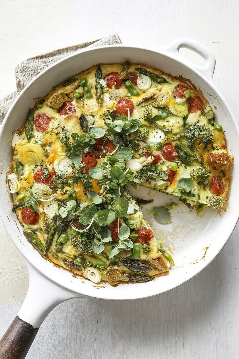 Spring Vegetable Frittata