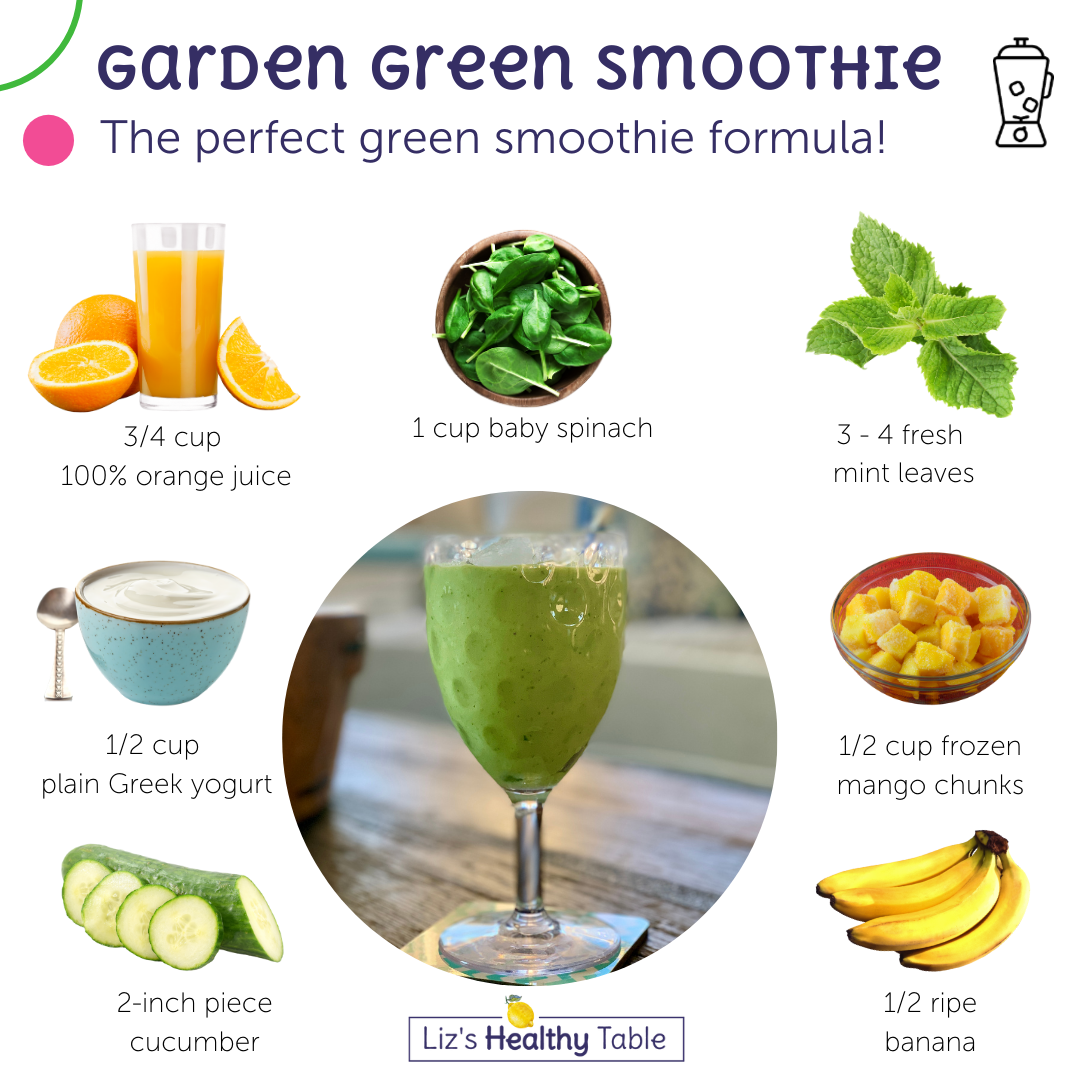 Spinach Smoothies Recipe