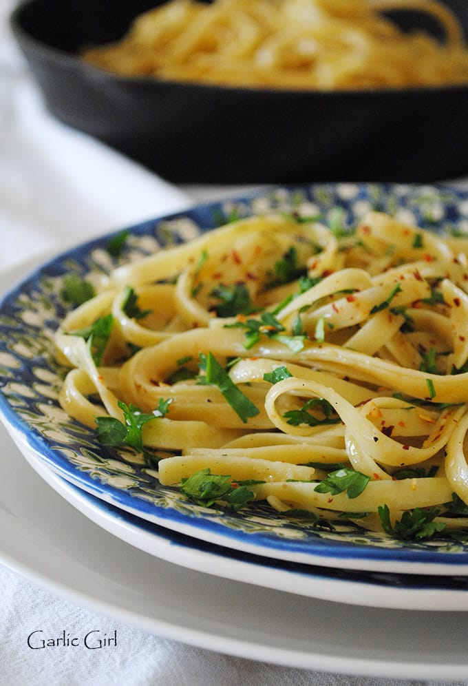 Pasta with Garlic and Oil Recipe