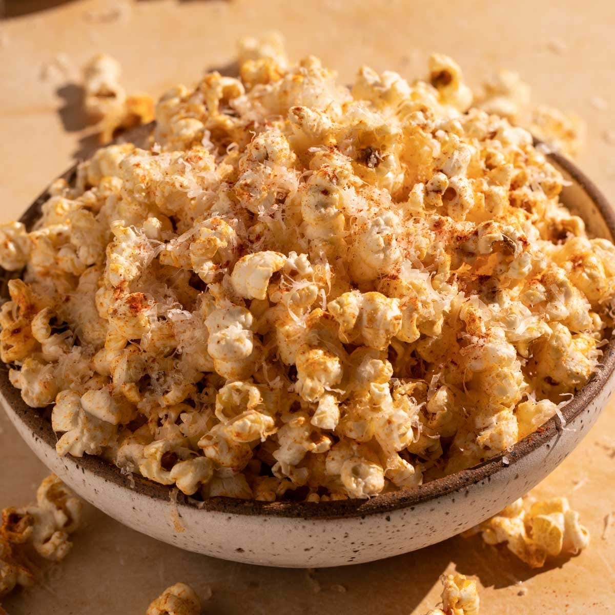 Garlic Parmesan Popcorn Recipe