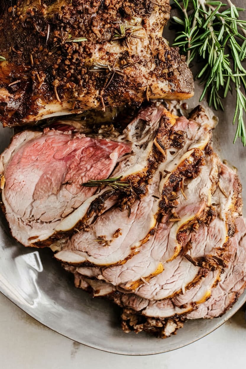 Slow-Roasted Boneless Leg of Lamb Recipe