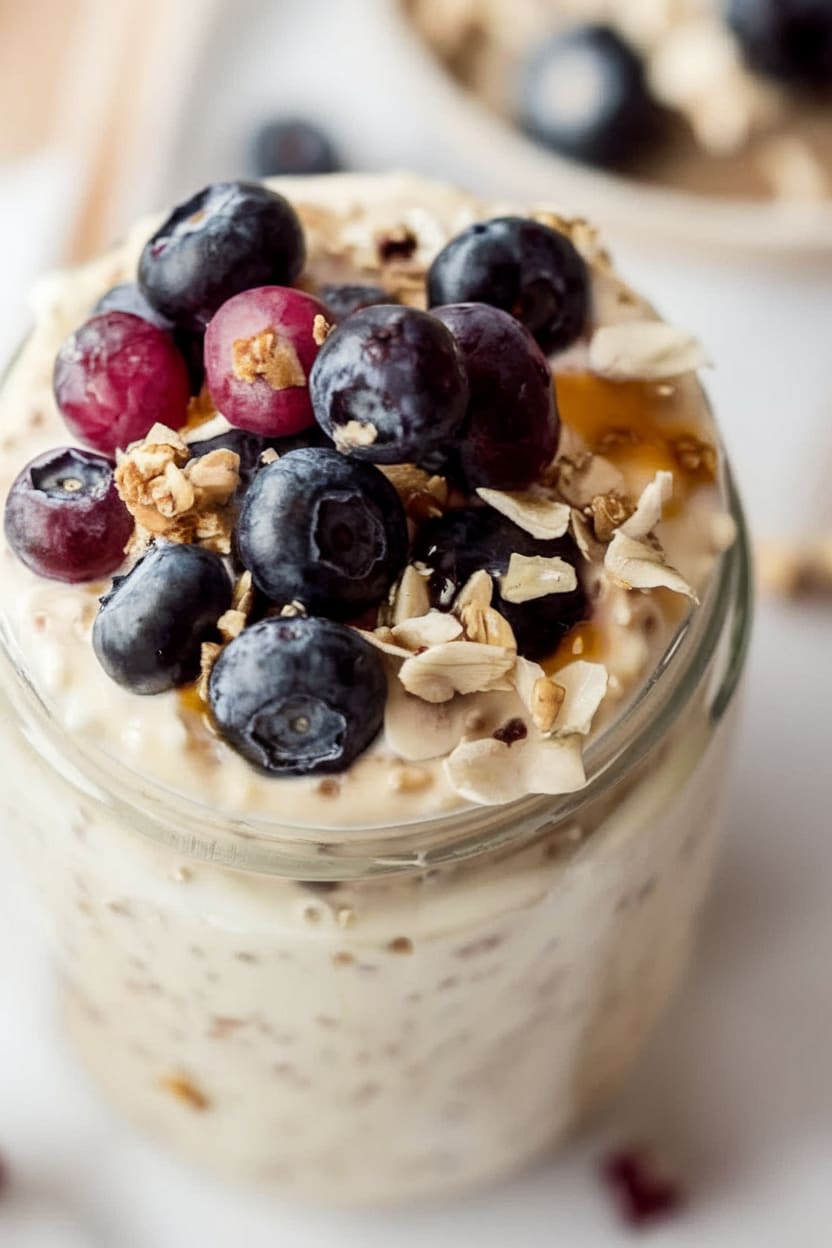 Overnight Oats with Berries