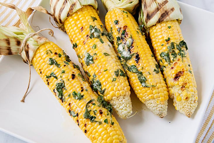 Corn on the Cob with Herb Butter Recipe