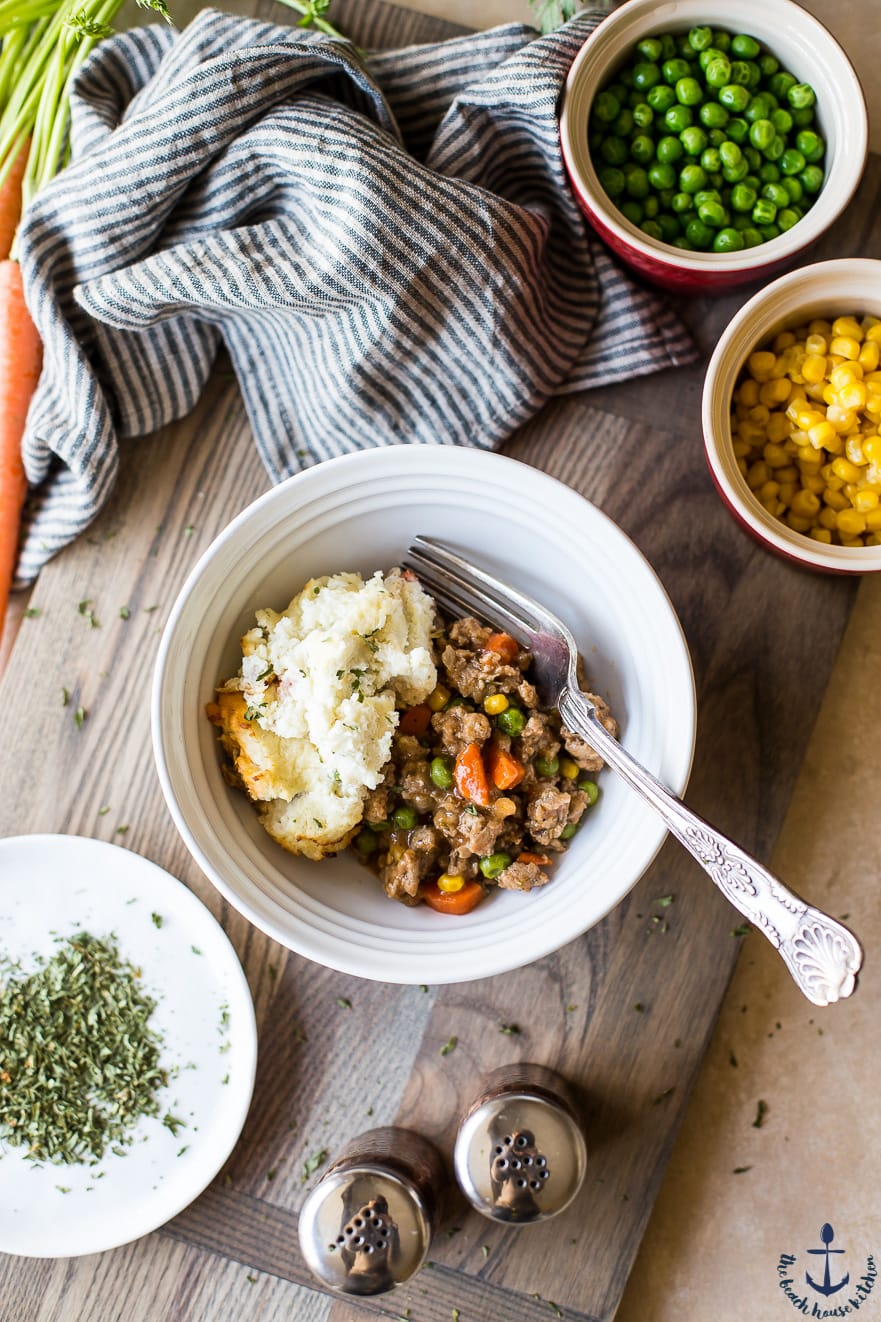 Turkey Shepherd's Pie with Cauliflower Mash Recipe