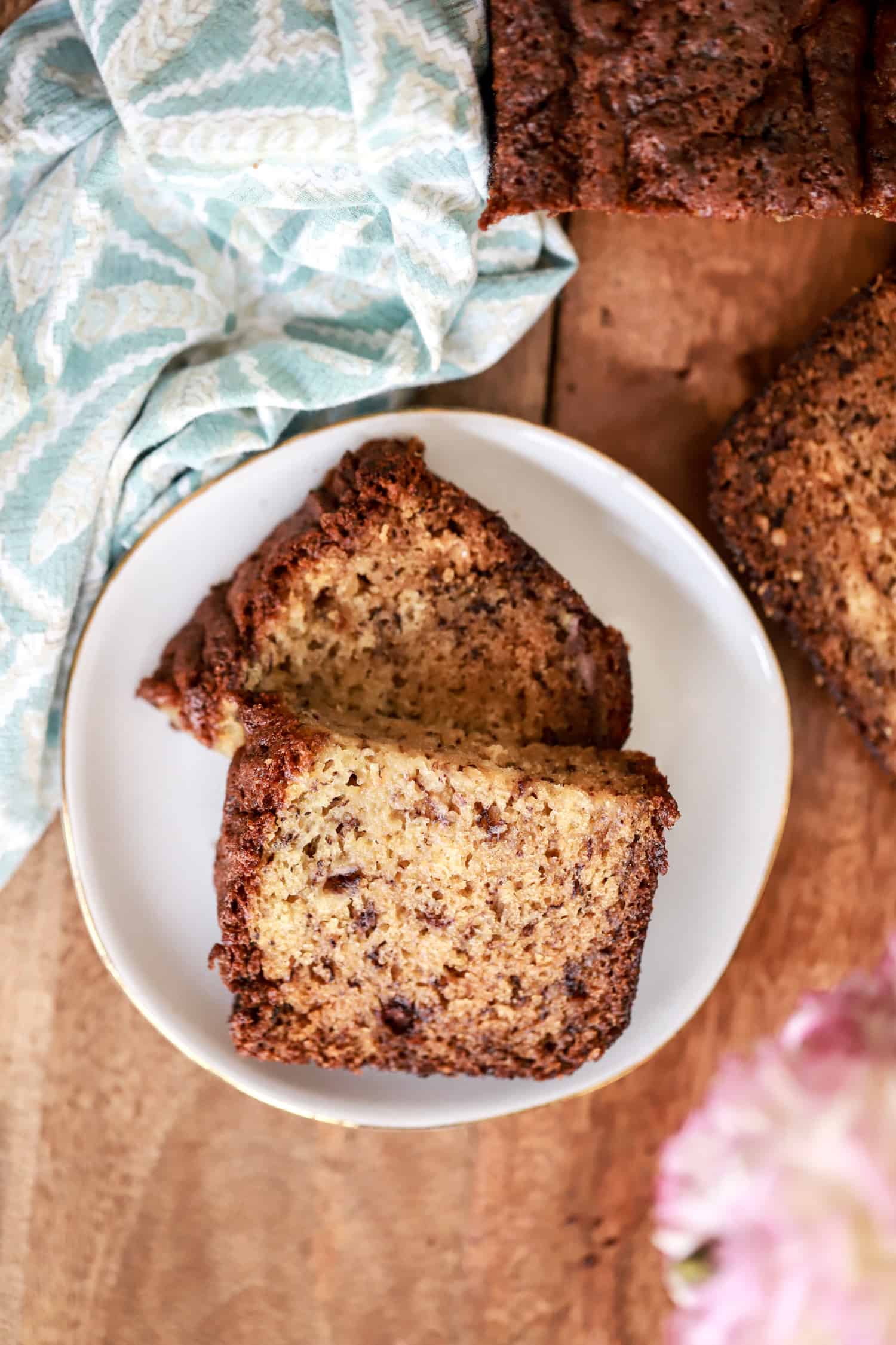 Olive Oil Banana Cake
