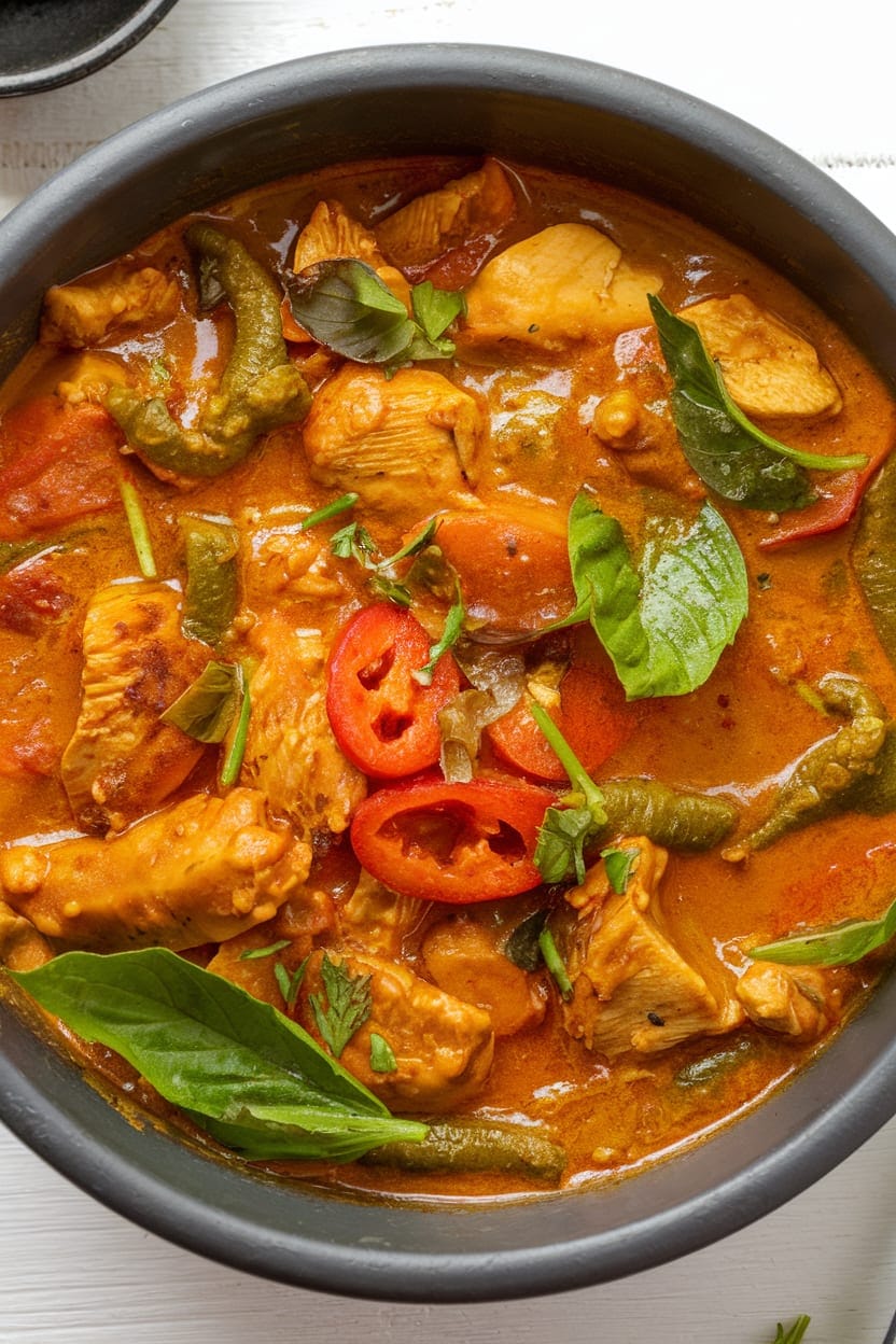 Thai Red Curry with Chicken
