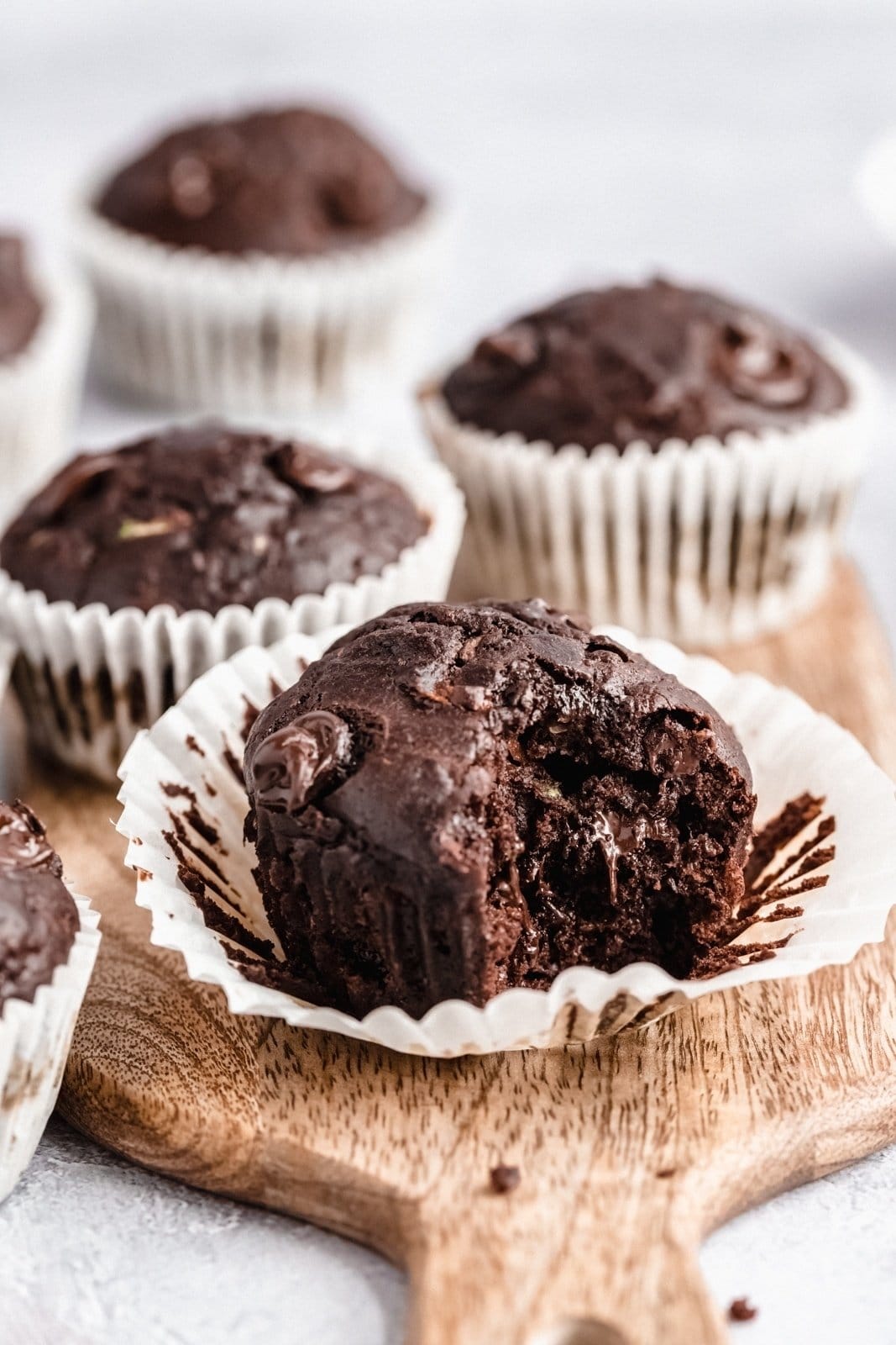 Zucchini Chocolate Muffins Recipe