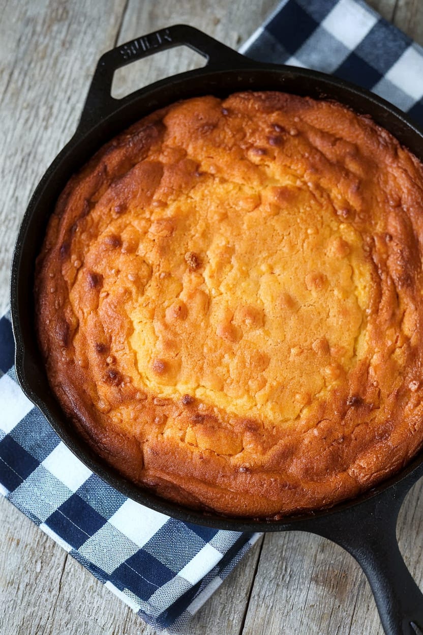 Skillet Corn Pudding