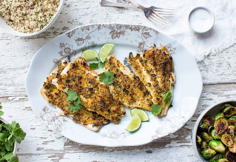 Almond-Crusted Trout Recipe