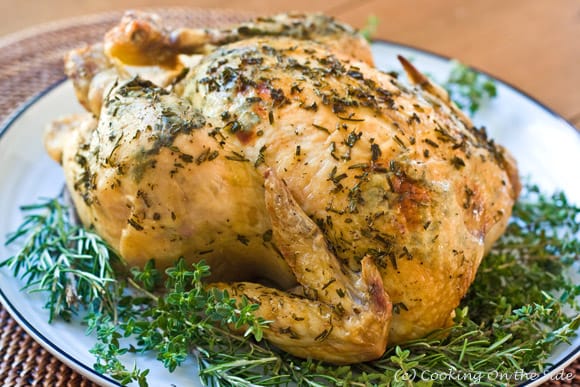 Herb-Crusted Roasted Chicken Recipe