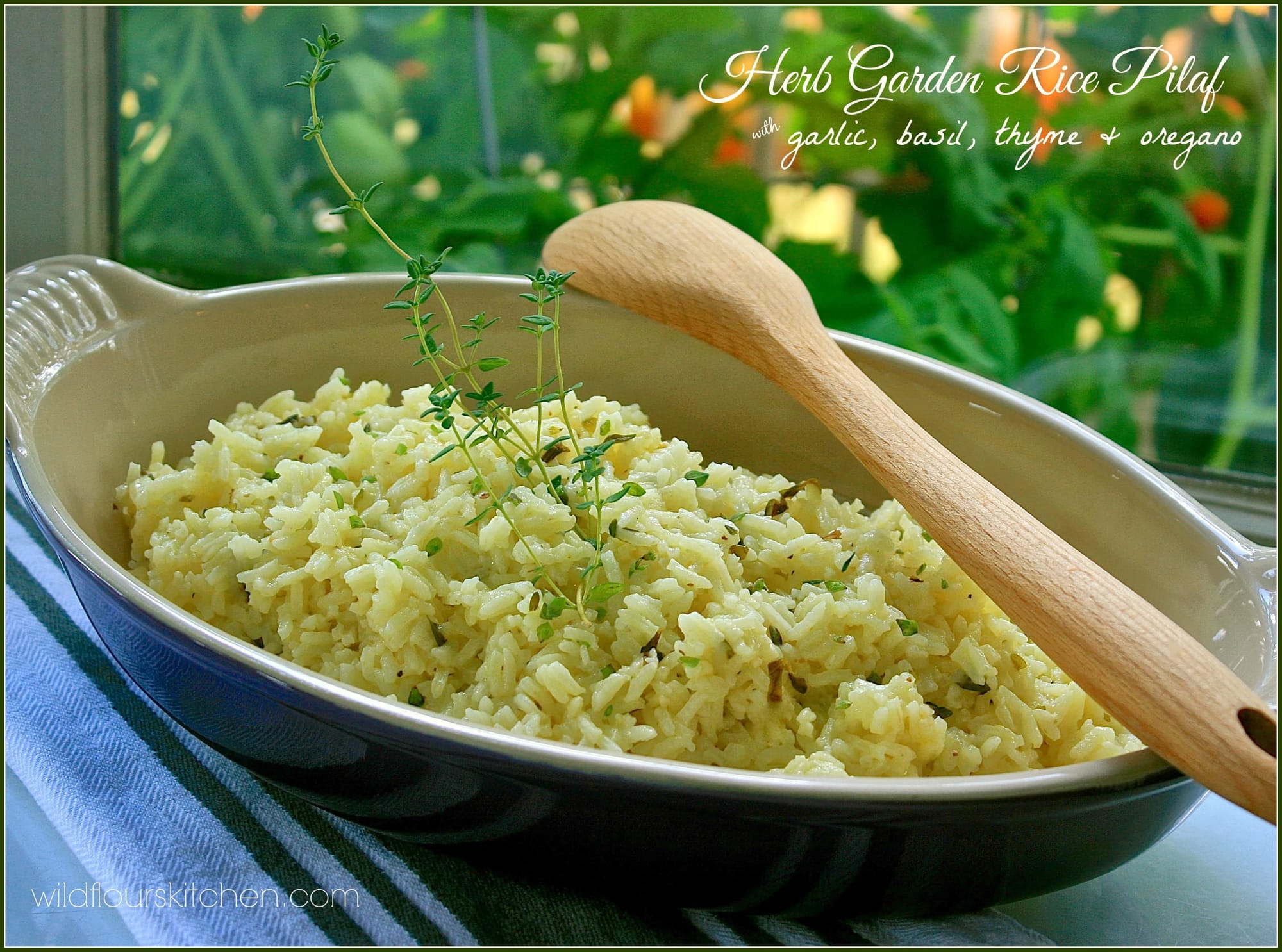 Fresh Herb Rice Pilaf Recipe