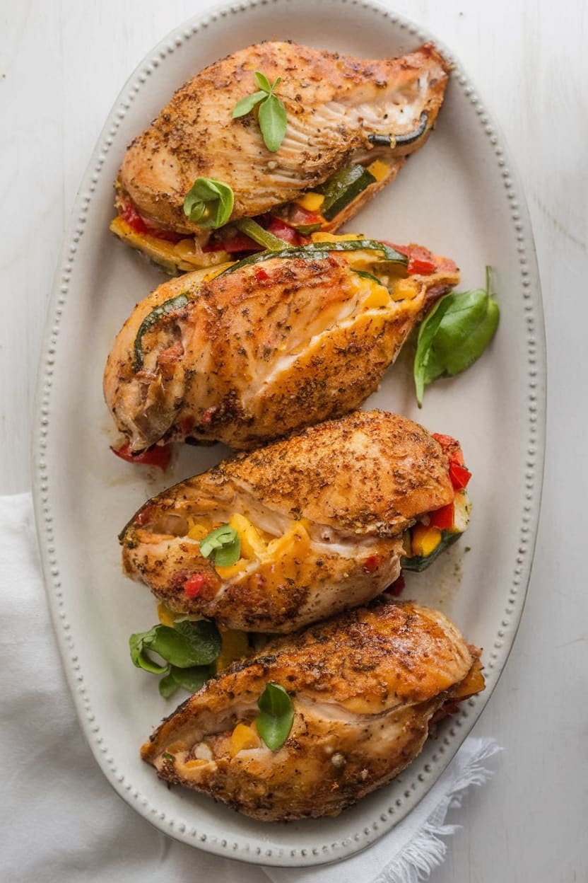 Mediterranean Stuffed Chicken Breast