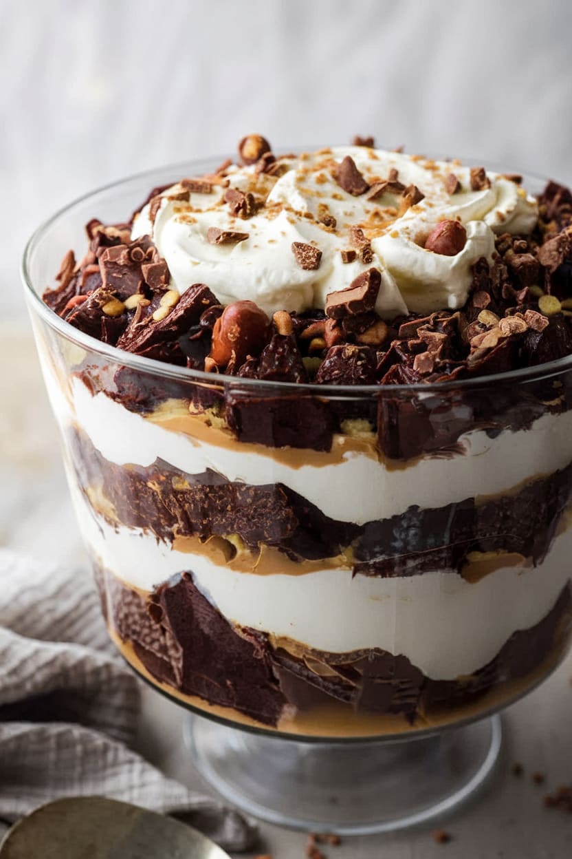 Easy Old-School Chocolate Trifle