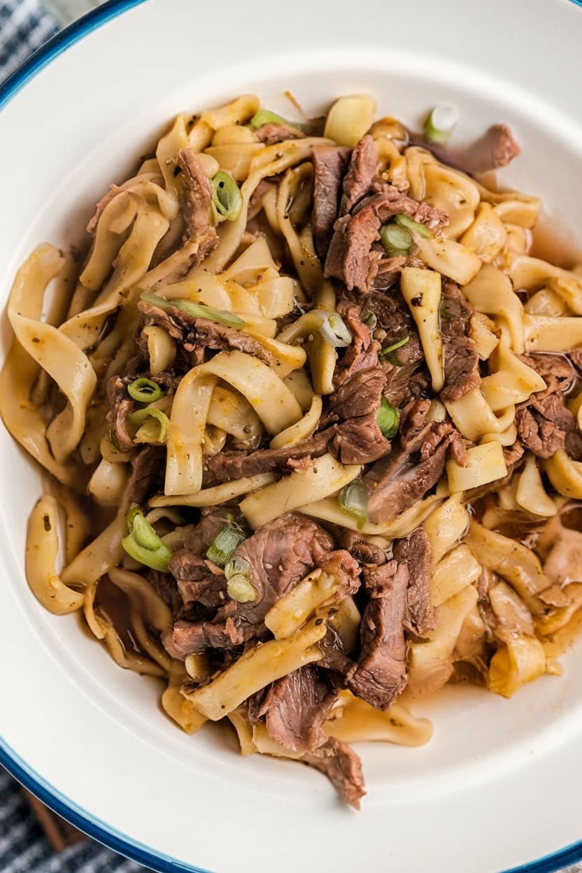 Grandma's Beef and Noodles