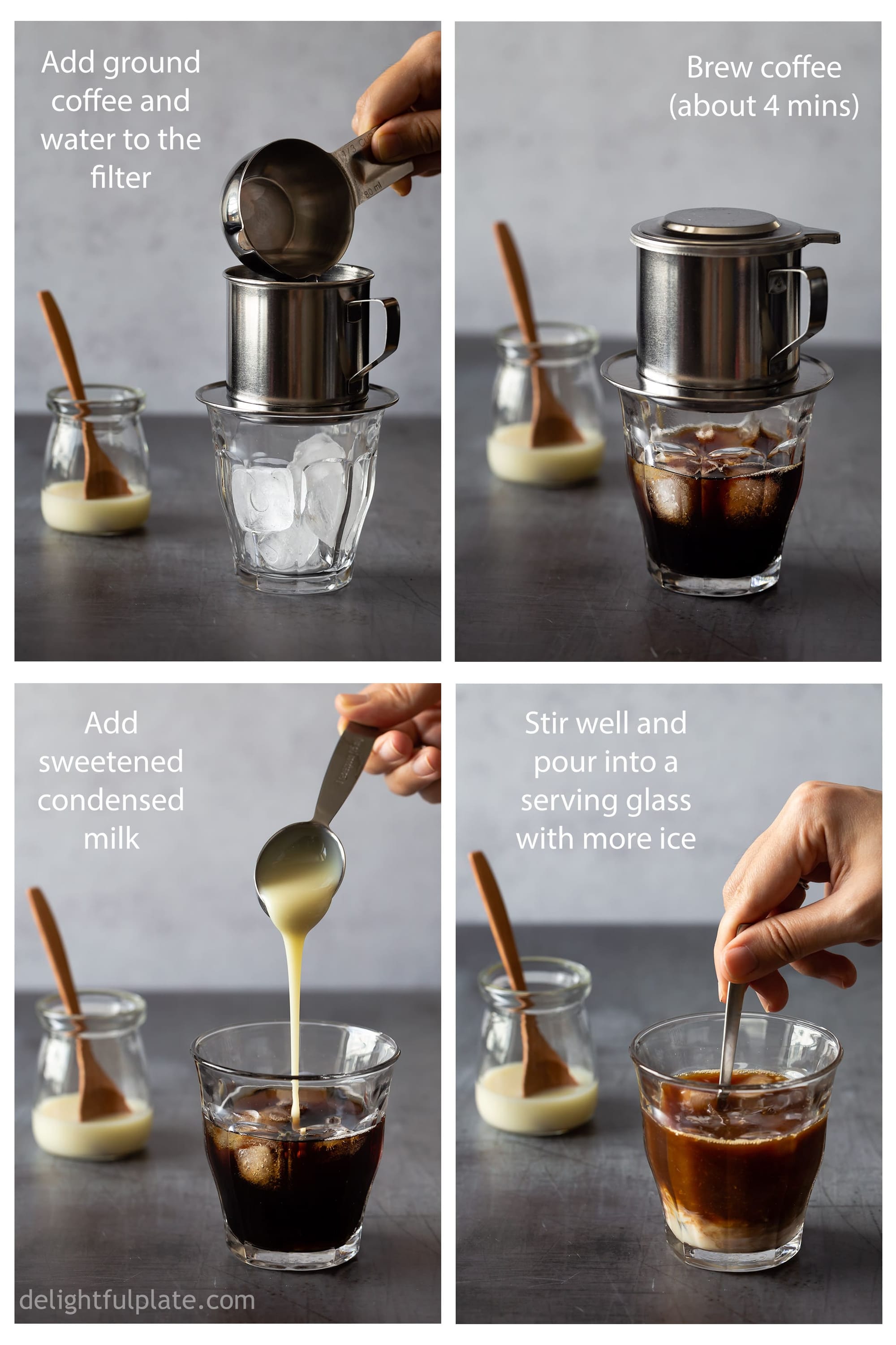 Vietnamese Iced Coffee (Ca Phe Sua Da) Recipe