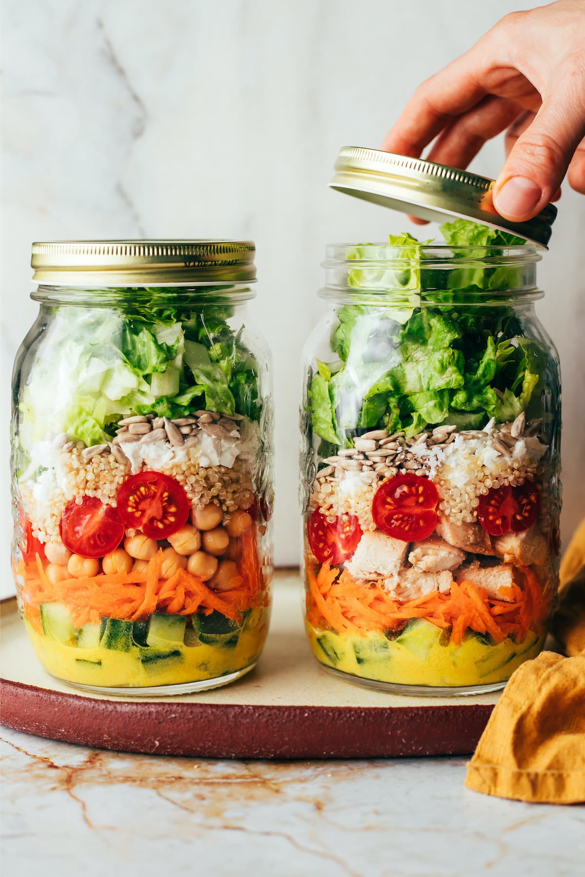 Make-Ahead Mason Jar Salad Recipe
