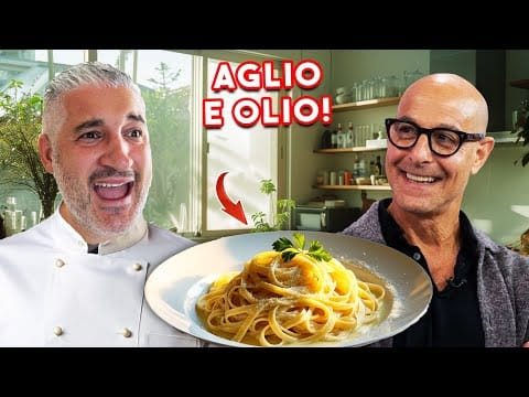 Stanley Tucci's Spaghetti Aglio e Olio Recipe