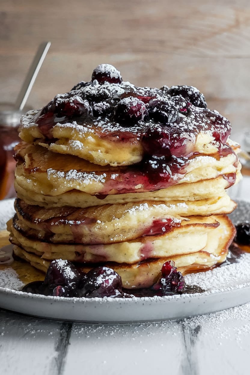 Lemon Ricotta Pancakes