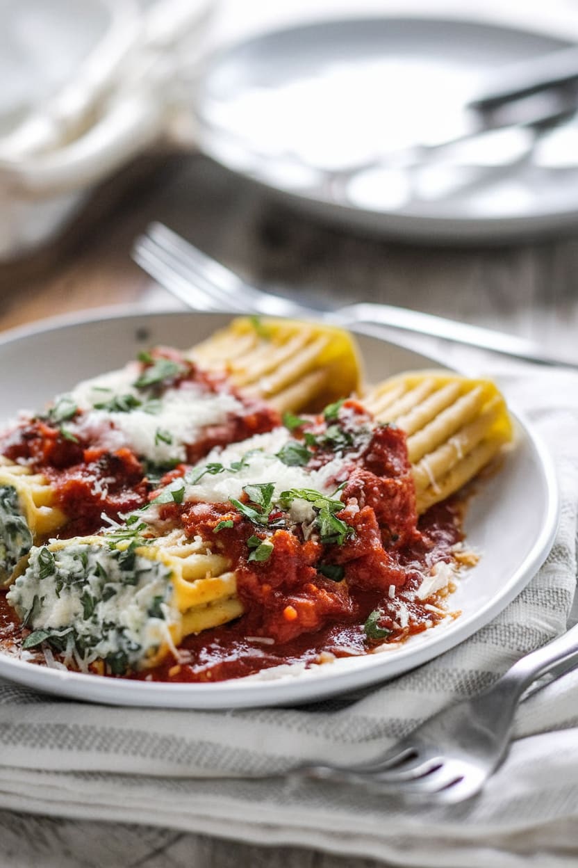 Manicotti Recipe