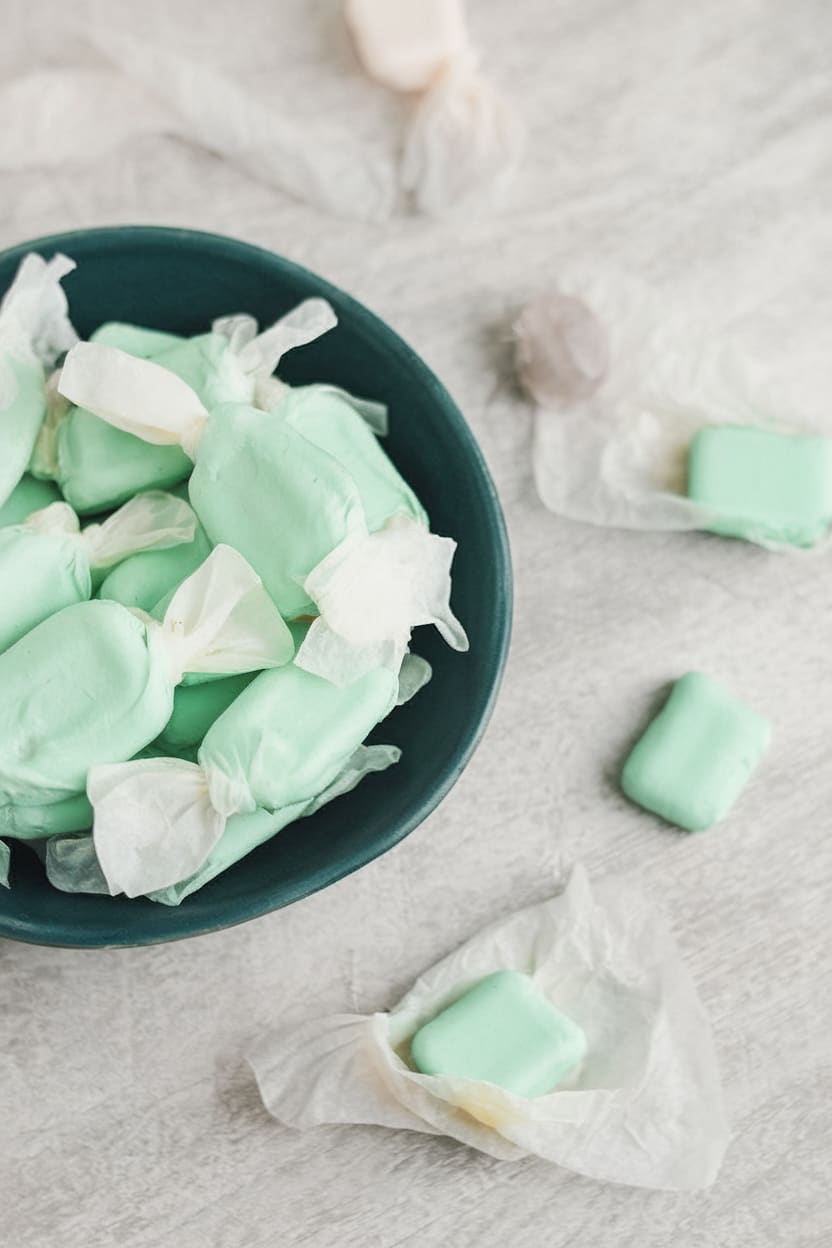 Homemade Saltwater Taffy