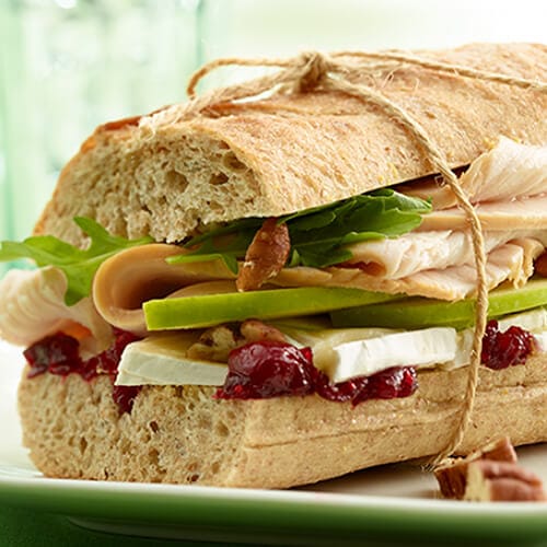 Turkey and Brie Baguette Recipe