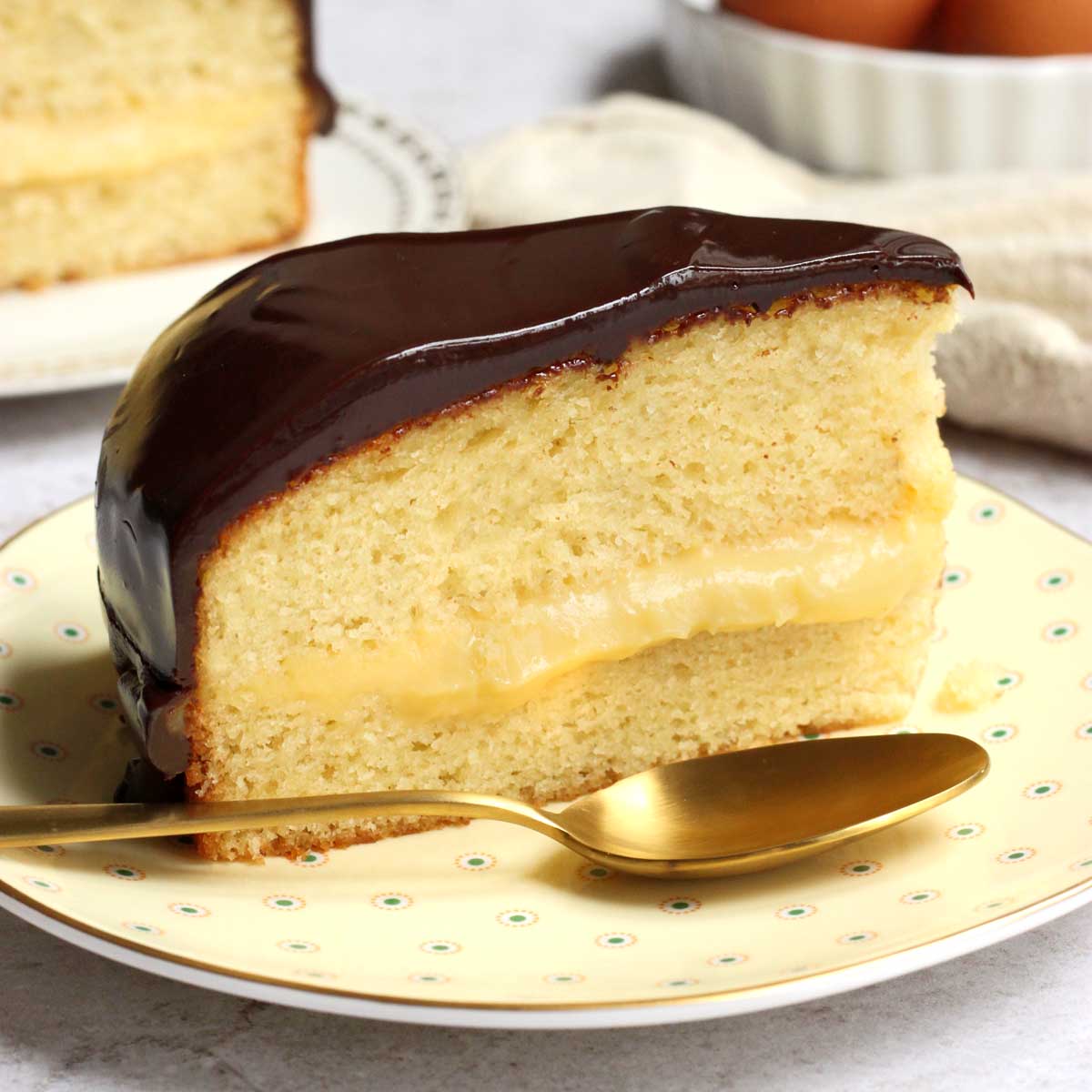 Boston Cream Pie Recipe