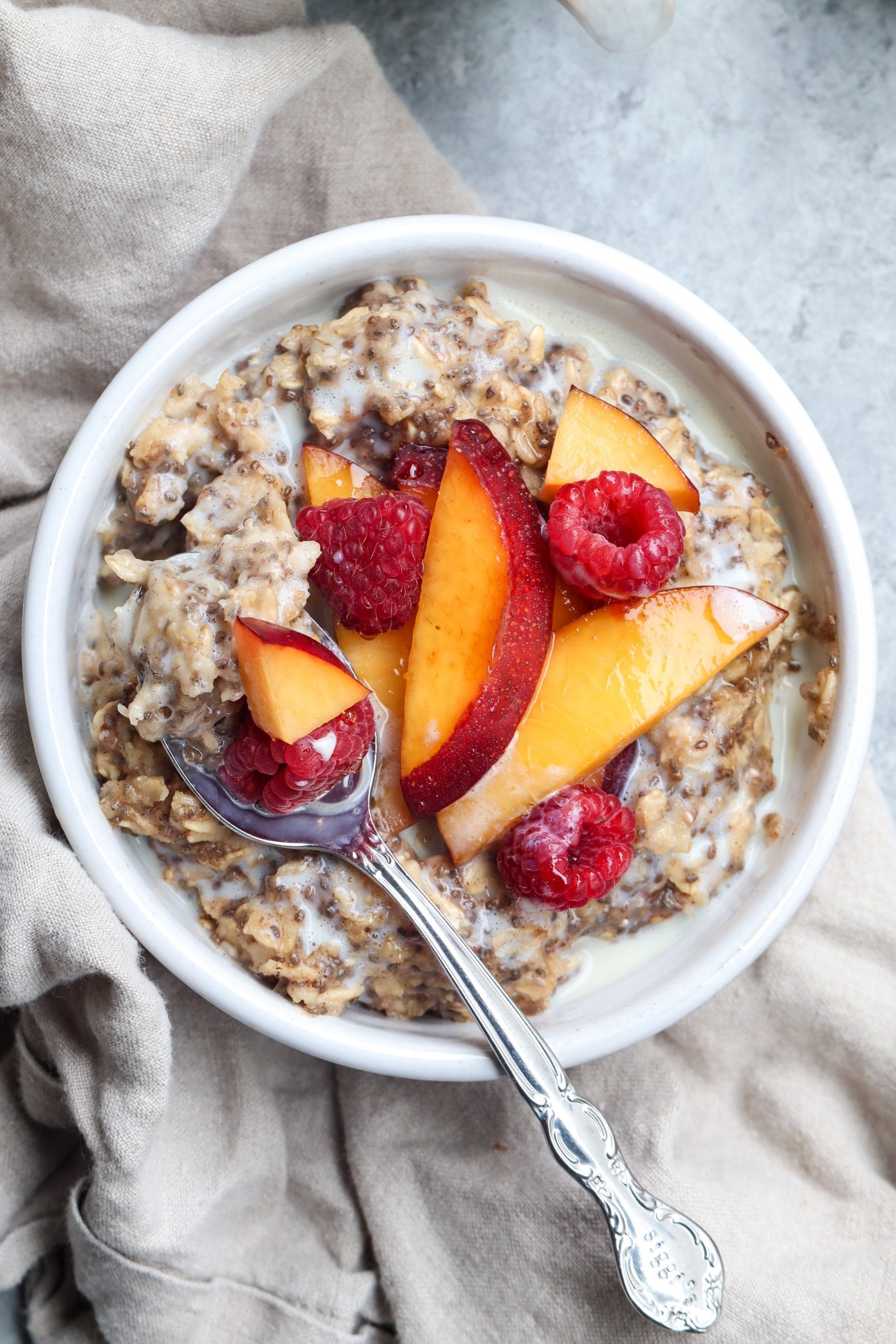 Oatmeal with Whatever Fruit Recipe