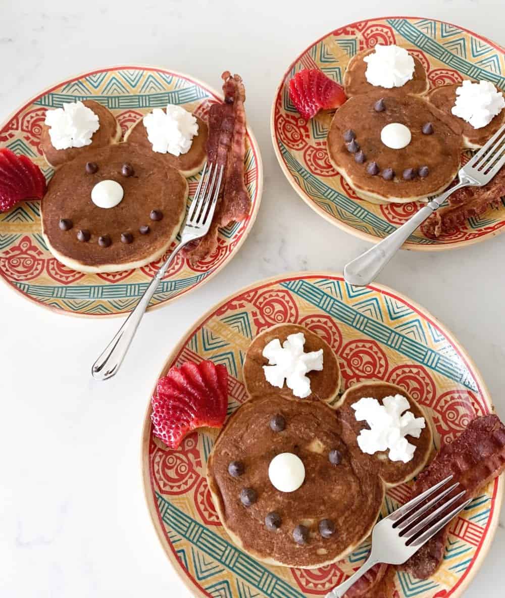 Mickey Mouse Pancakes Recipe