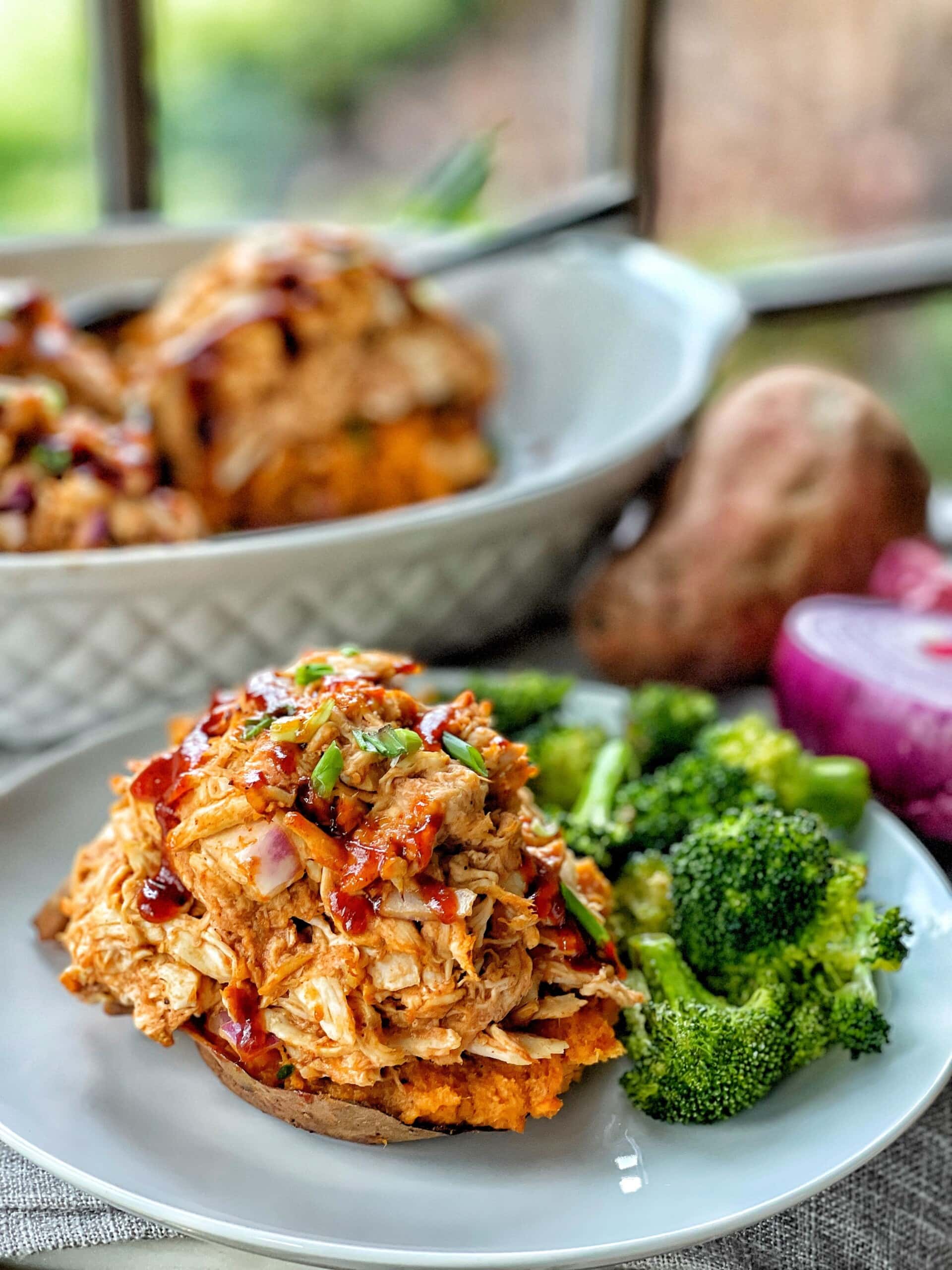 BBQ Chicken and Sweet Potatoes Recipe