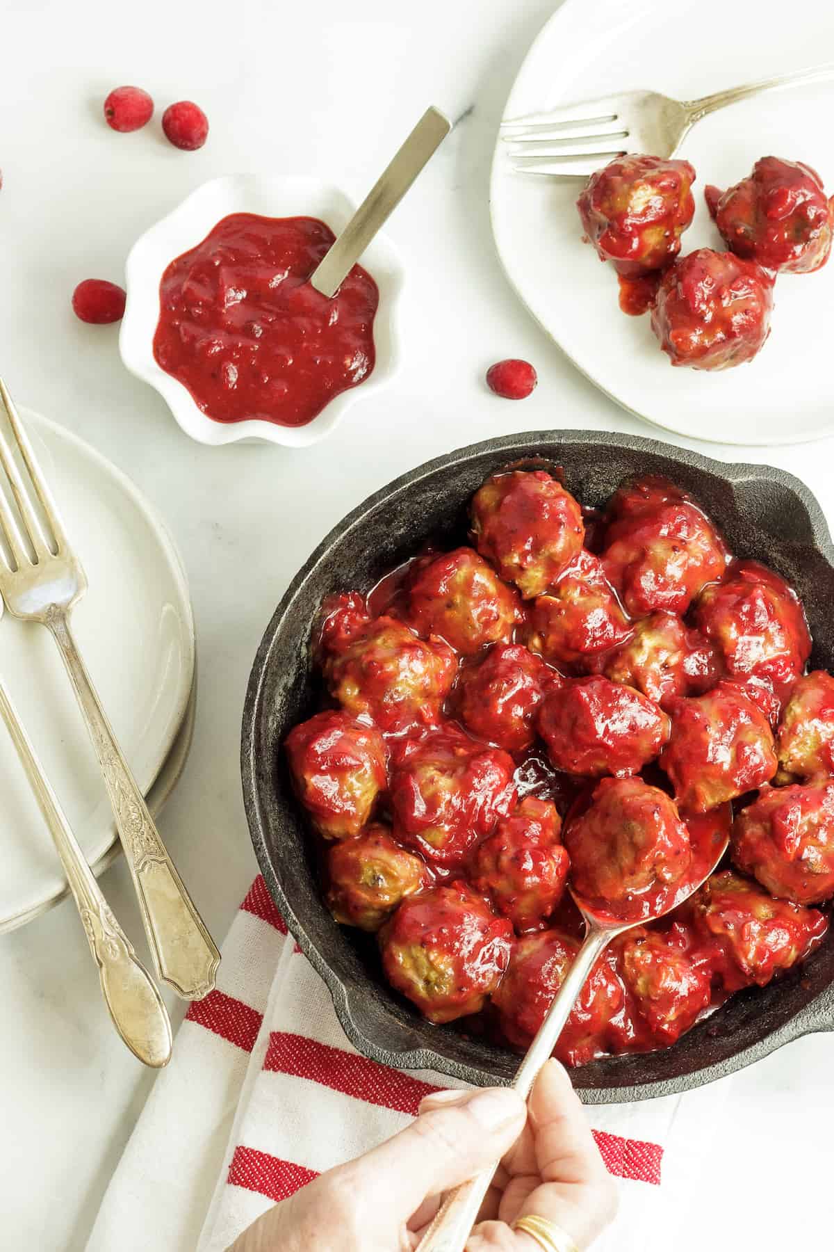 Mini Meatballs in Cranberry Sauce Recipe