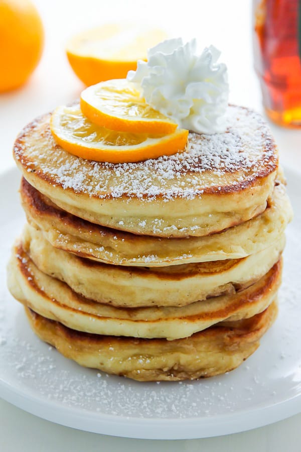 Lemon Ricotta Pancakes Recipe