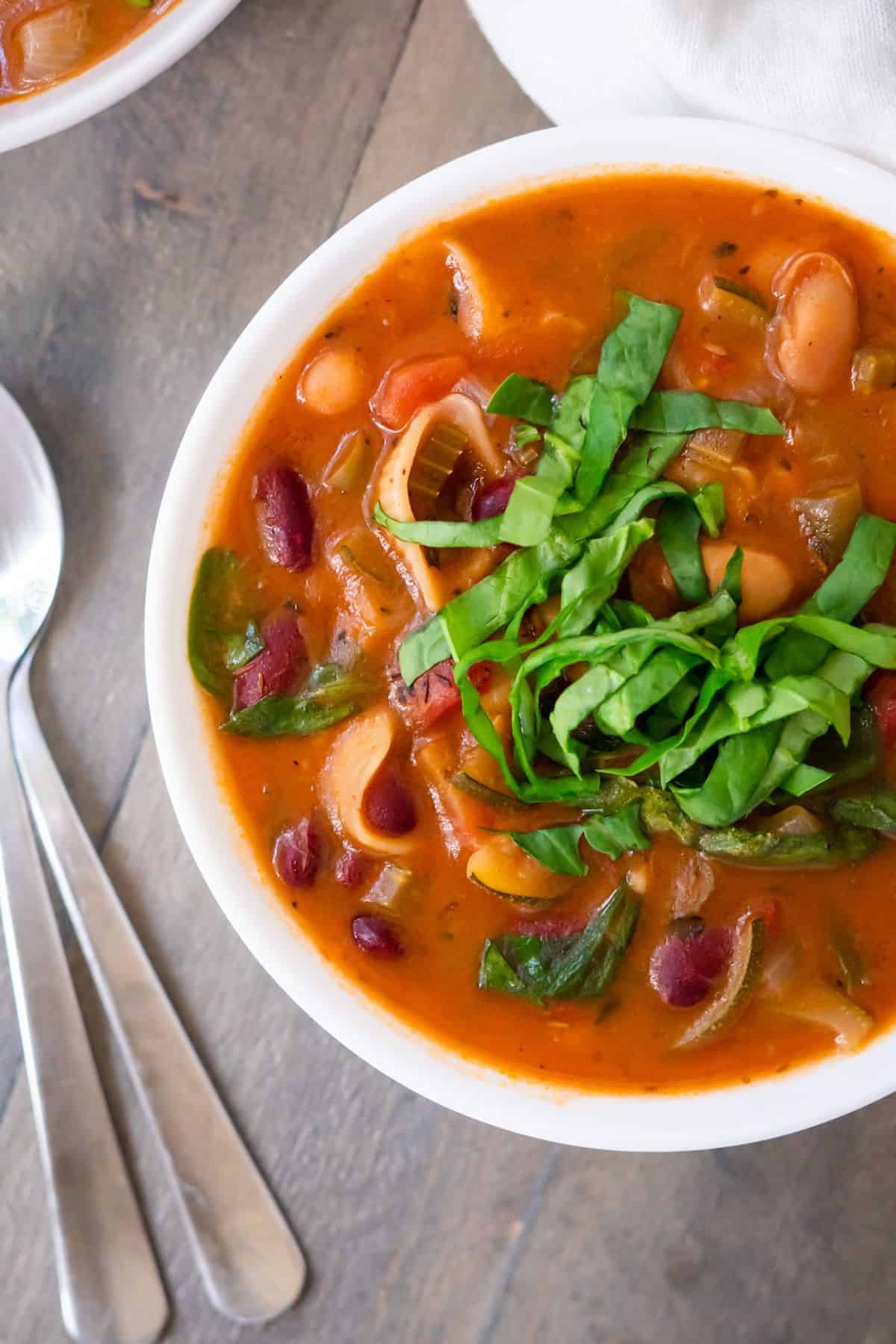 Set-It-and-Forget-It Minestrone Soup Recipe