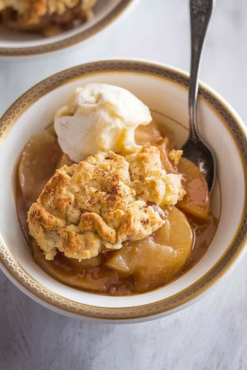 Old-Fashioned Apple Cobbler