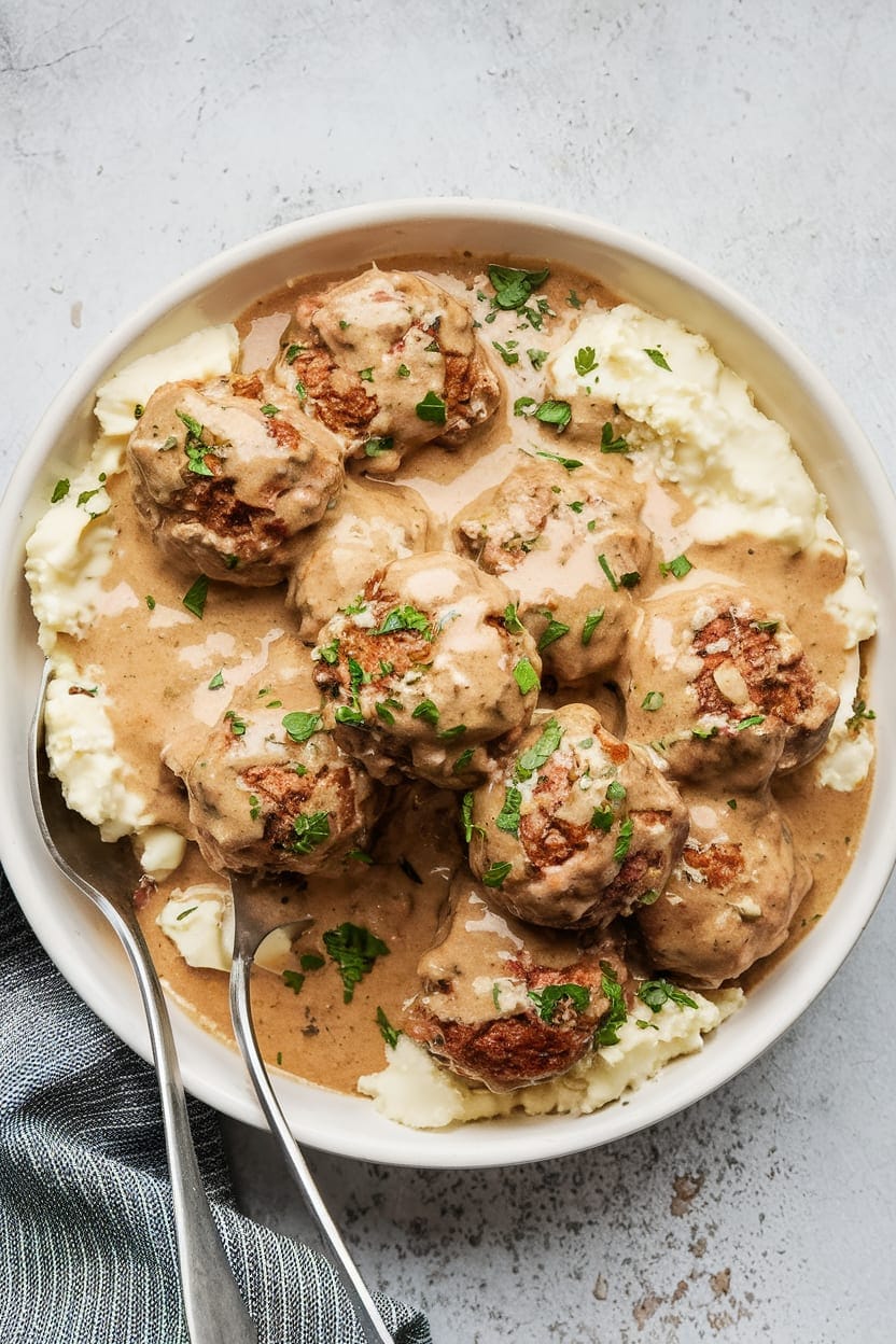 Easy Swedish Meatballs