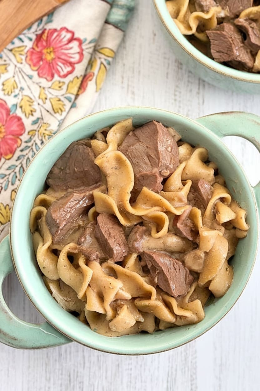 Grandma's Beef and Noodles