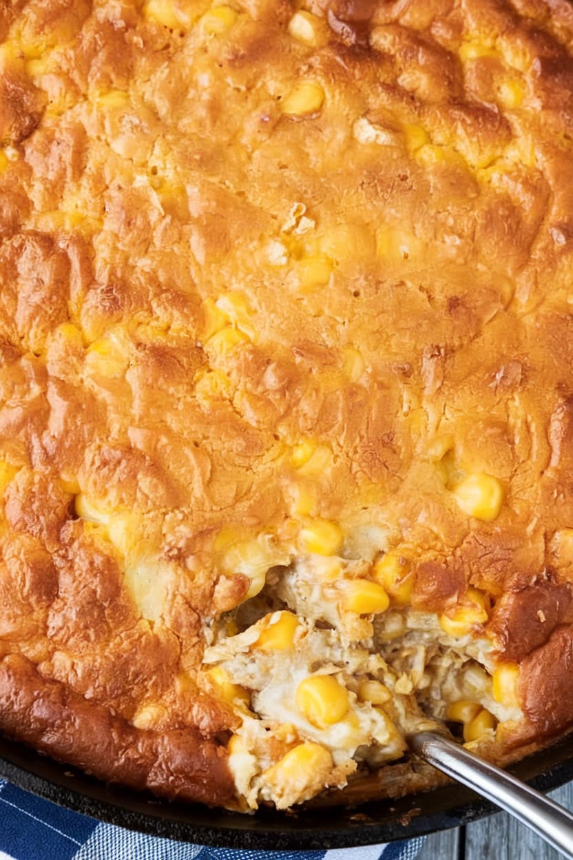 Skillet Corn Pudding