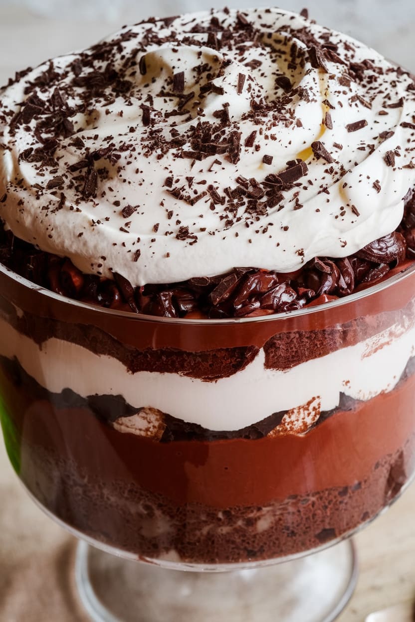 Easy Old-School Chocolate Trifle
