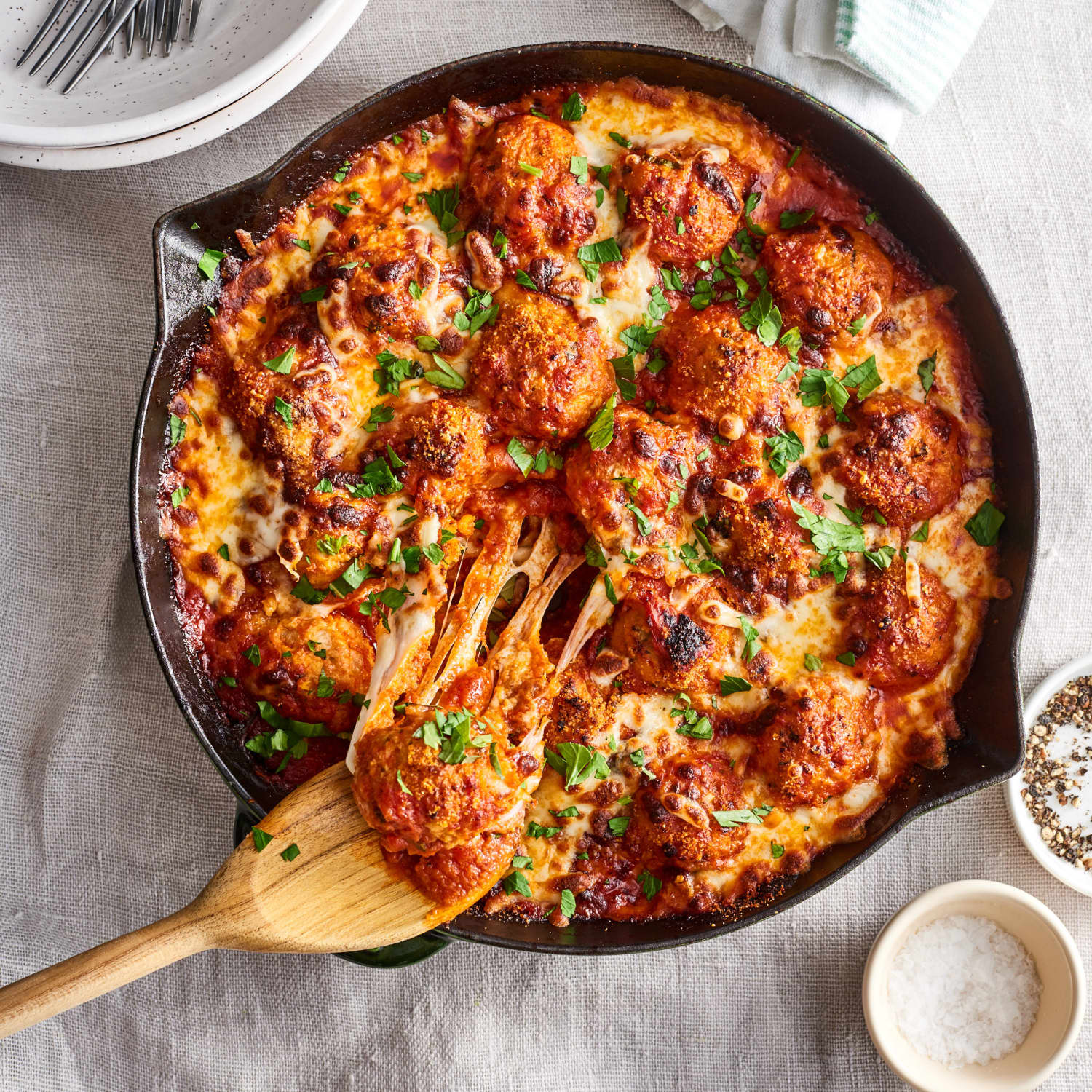 Chicken Parmesan Meatballs Recipe