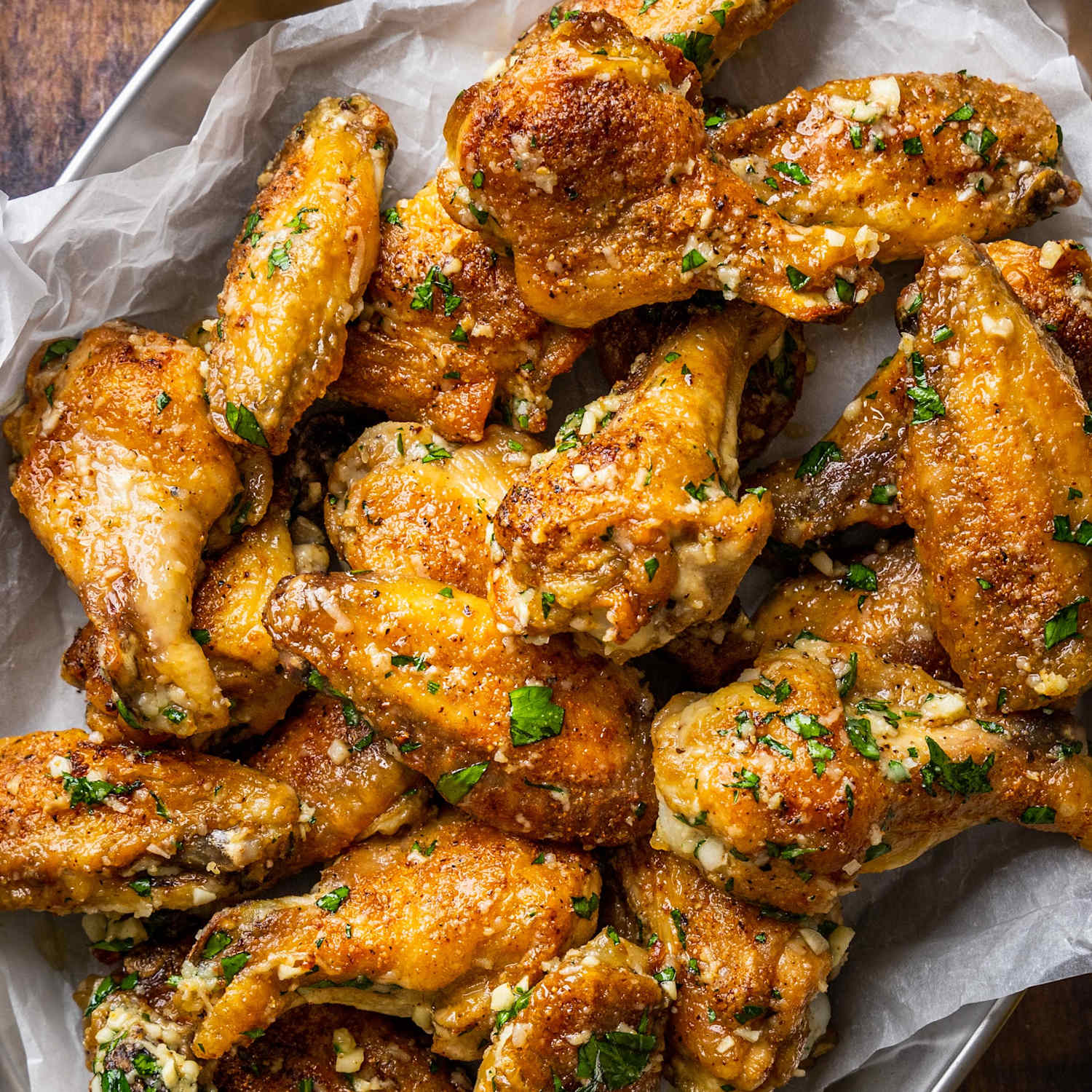 Garlic Parmesan Chicken Wings Recipe