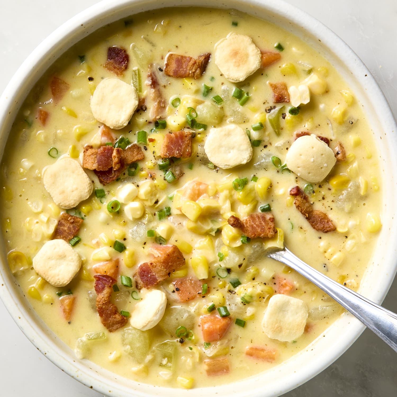 Make-Ahead Corn Chowder Recipe
