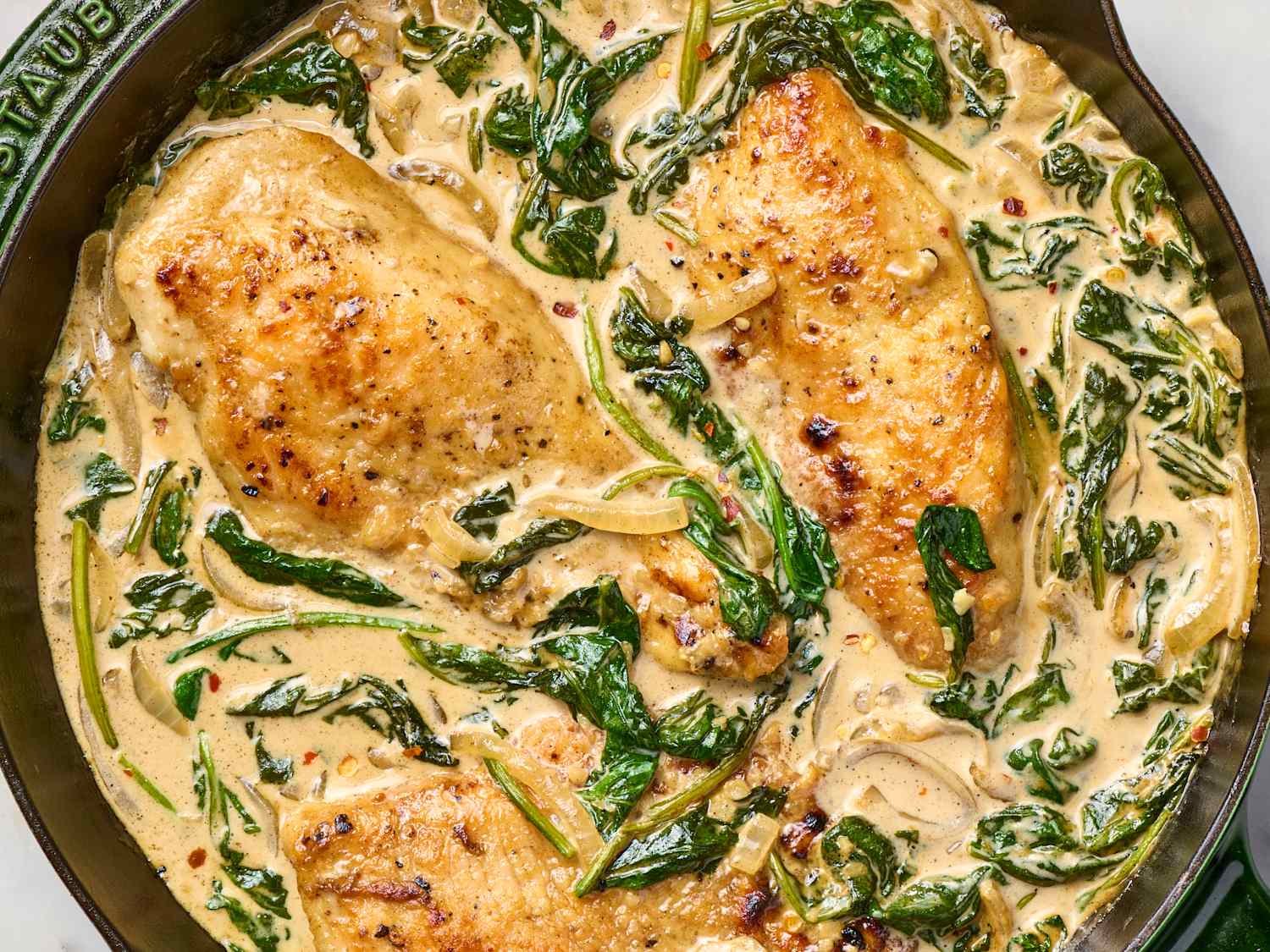 Creamy Spinach Chicken Recipe
