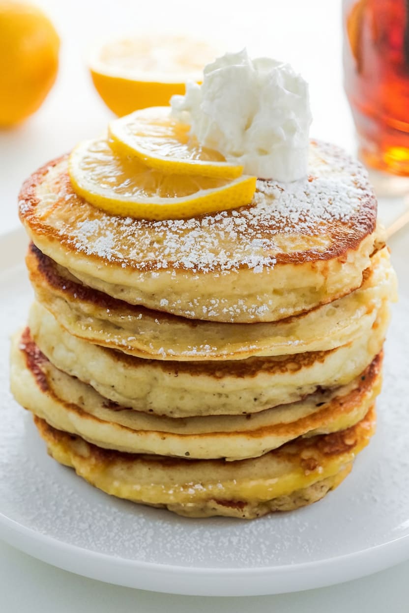 Lemon Ricotta Pancakes
