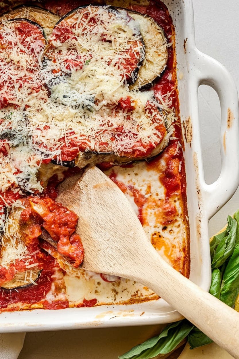 The BEST Authentic Eggplant Parmigiana