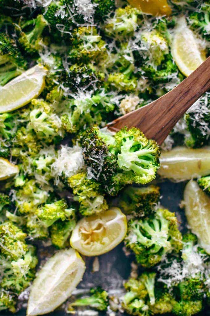 Broccoli with Lemon and Parmesan Recipe