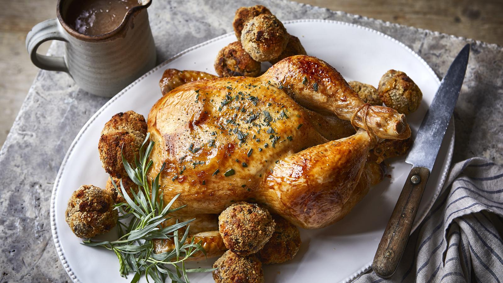 Ferne McCann's Lemon and Tarragon Roast Chicken Recipe