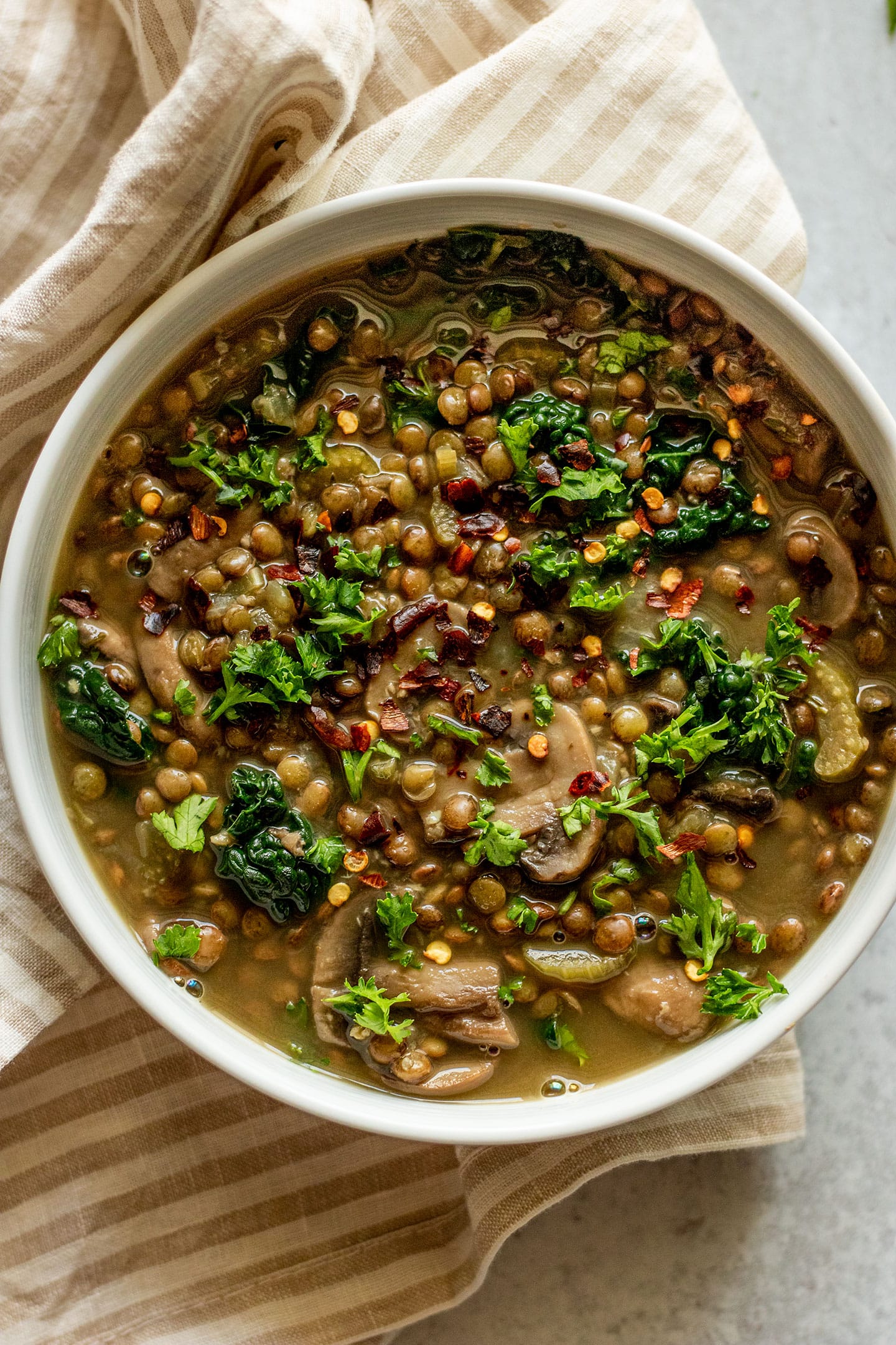 Lentil and Kale Stew Recipe