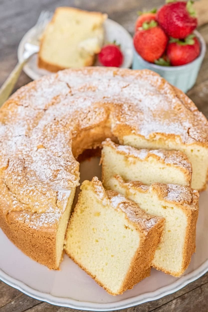 Old Fashioned Buttermilk Pound Cake