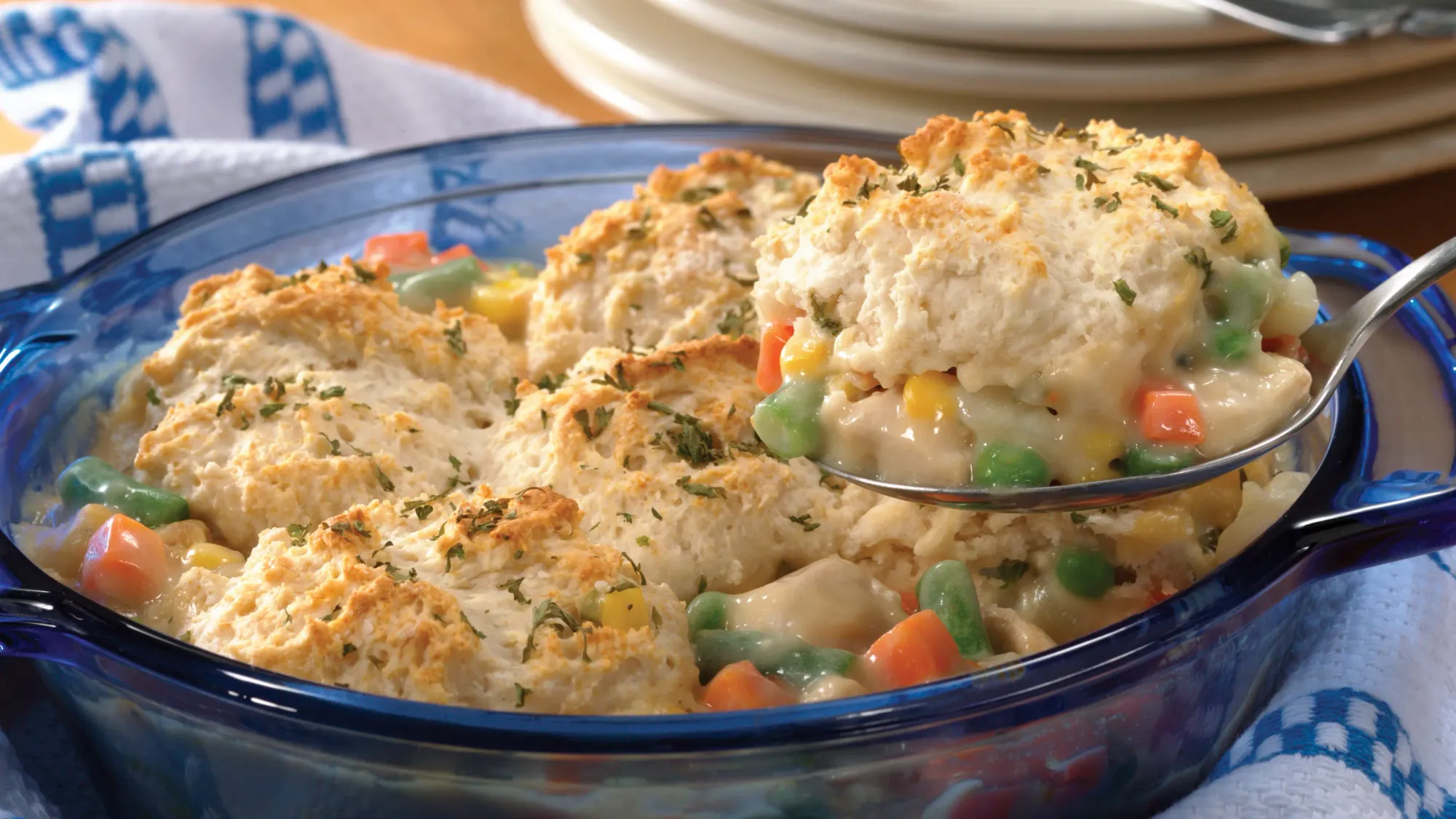 Chicken Pot Pie Dumplings Recipe