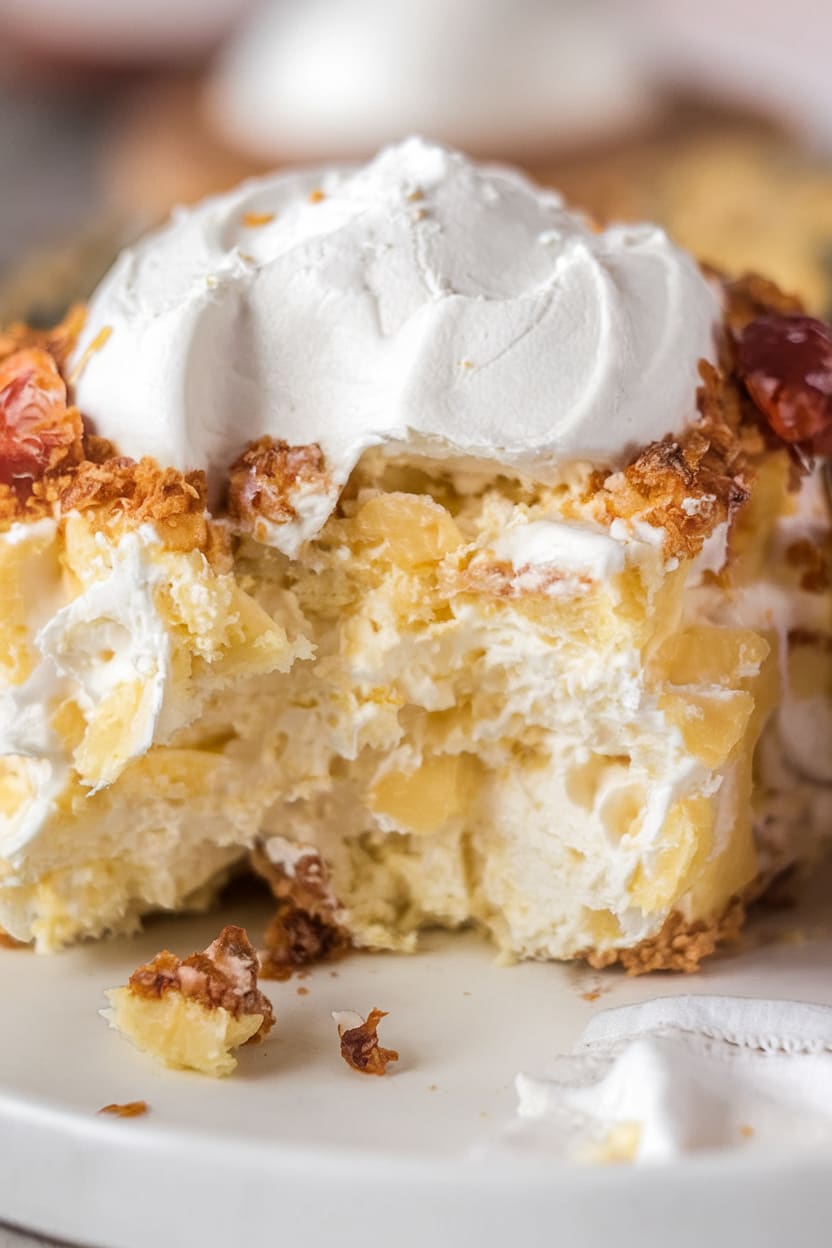 2-Ingredient Pineapple Angel Food Cake Recipe