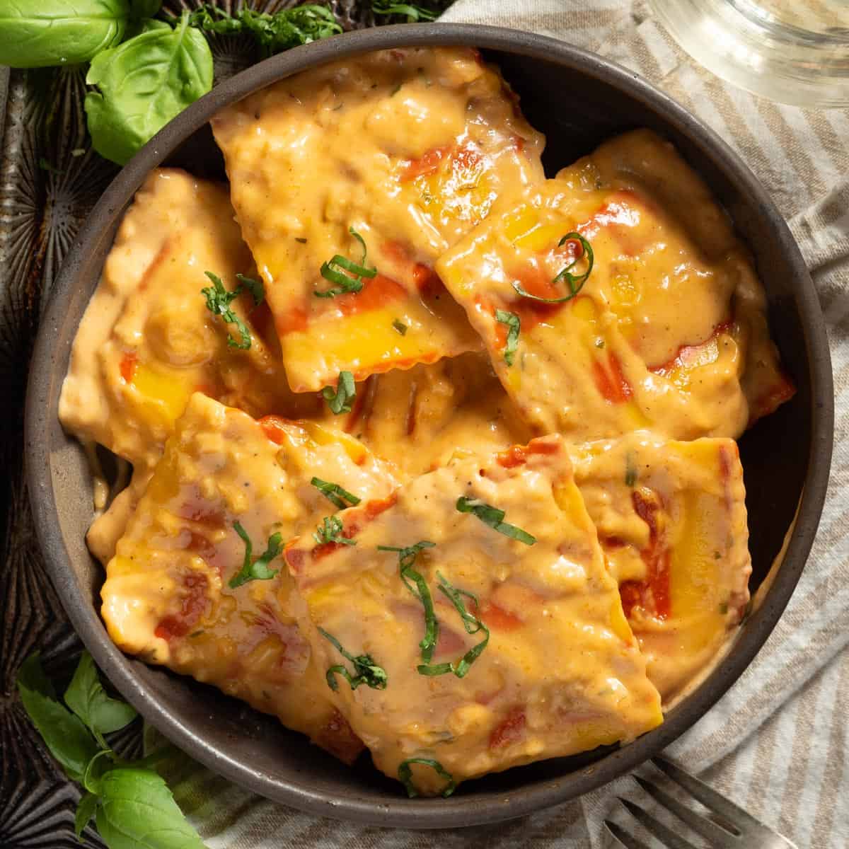 Lobster Ravioli with Cream Sauce Recipe